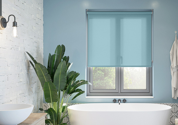 Roma (FR), Breeze Blue - Twist&Fit Roller Blind - Image 3